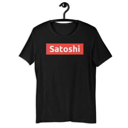 black Satoshi T-shirt