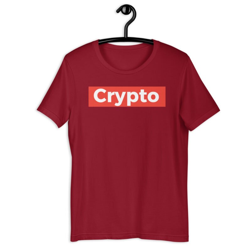 cardinal red Crypto T-shirt