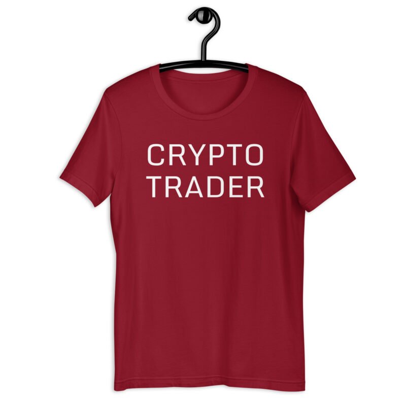 cardinal red Crypto Trader T-shirt