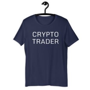 navy Crypto Trader T-shirt