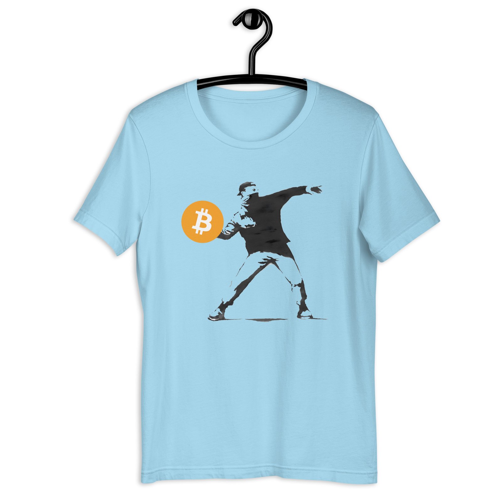 Ocean Blue Bitcoin Revolutionary T-Shirt
