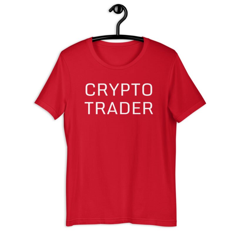 red Crypto Trader T-shirt