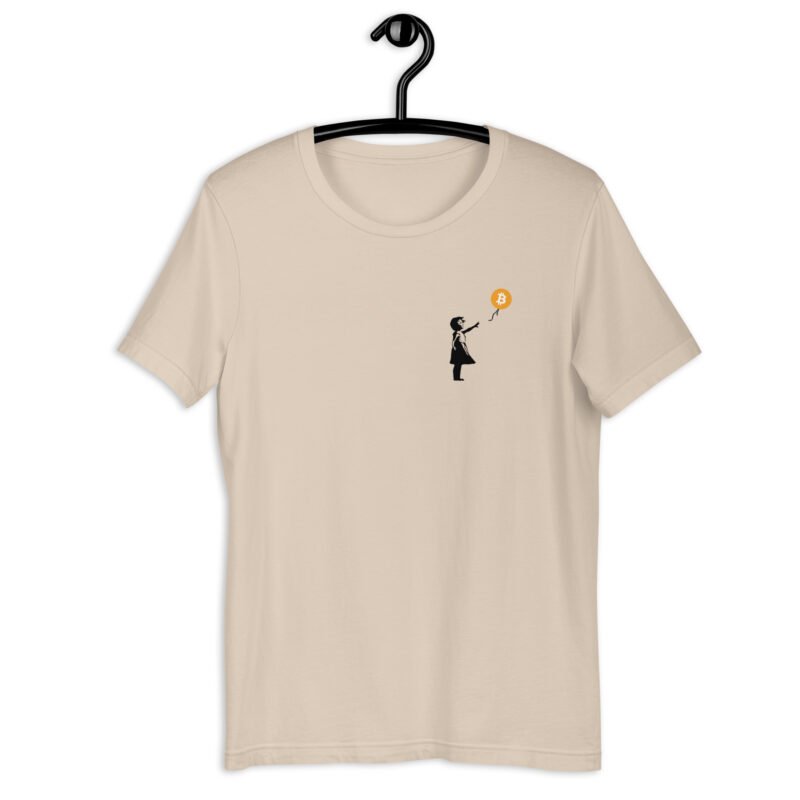 soft cream Bitcoin Balloon T-shirt