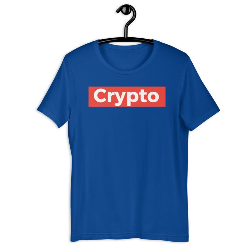 blue royal Crypto T-shirt