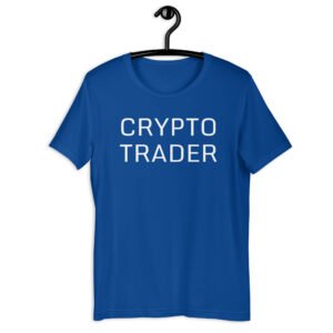 blue royal Crypto Trader T-shirt